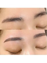 ミラ 渋谷(Eyebrow salon Mira)/垢抜け平行眉