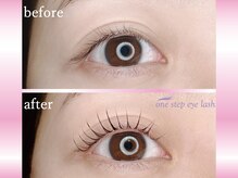 ワンステップアイラッシュ 富士店(one step eyelash)/デザインまつ毛パーマ　Uカール