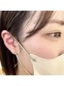 【新規様限定！超お得セット】まつ毛パーマと耳ツボジュエリー(両耳6粒)