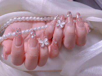 スノーネイルサロン 新宿店(Snow nail salon)/ラメグラ/パーツ