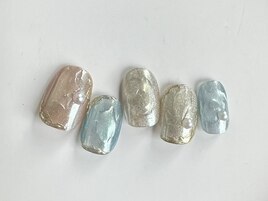 マグネット×オーロラアート