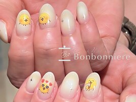 ふんわりチークネイル