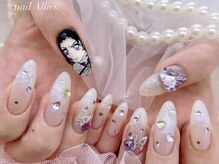 ネイル アリーズ セカンド(nail Allies 2nd)/痛ネイル ちょうちょ オーロラ
