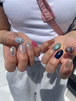 ヴィアス(vias)/キラキラネイル