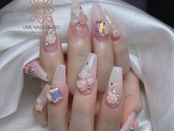 ウメネイルスタジオ(UME NAIL STUDIO)/題長さだしやり放題×つけ放