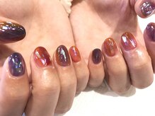 アース ネイルアイラッシュ 前橋店(EARTH Nail&Eyelash)/フィルムアートデザイン￥8000