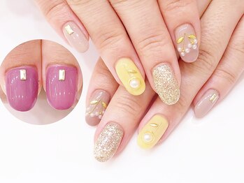 ネイルコレクション ベビーピンク(Baby Pink)/ジェル定額￥8990☆くすみカラー