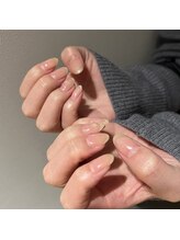 オマモリ ネイル 心斎橋店(omamori nail)/ちゅるんワンカラー