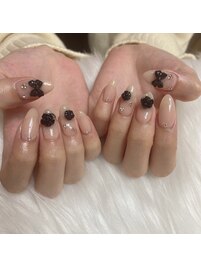 #ガーリーネイル