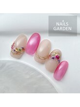 ネイルズガーデン(NAILS GARDEN)/フラワーネイル