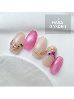 ネイルズガーデン(NAILS GARDEN)/フラワーネイル