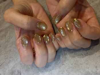 マグネット/ミラーネイル