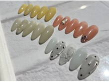 豊富なデザインサンプルもご用意♪#フットネイル/オフのみ