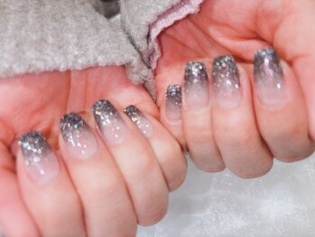 アール 豊田店(#arl)/ブラックフラッシュグラデ