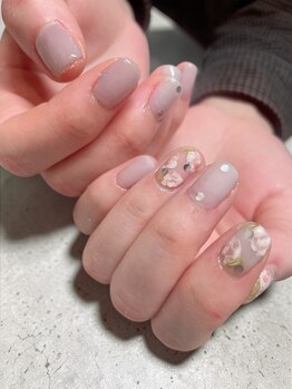 ステムネイル 下北沢(stem nail)/定額middle rose