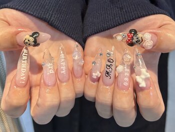 グロウ ネイル(GLOW×NAIL)/Art by MAIKA