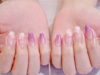 ラルネイル 大宮(Lull. nail)/*フラワー*グラデーション*