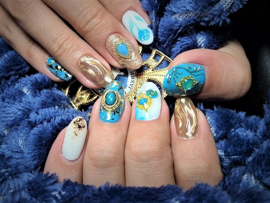 ネイルチップ アラジン風ネイル No.60 専用ページ アラジンネイルチップ