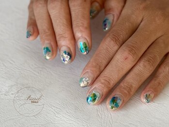 ヒュール(huul)/持ち込みジェルデザイン