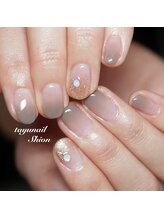 たゆ ネイル(たゆnail)/スモーキーグラデーションネイル