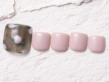 ジェミーネイル エビス(Jemiy nail ebisu)/韓国 バラネイル9480yen