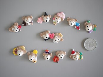 ネイル アトリエ コモード(nail atelier Comodo)/3Dアート [12monthティディベア]