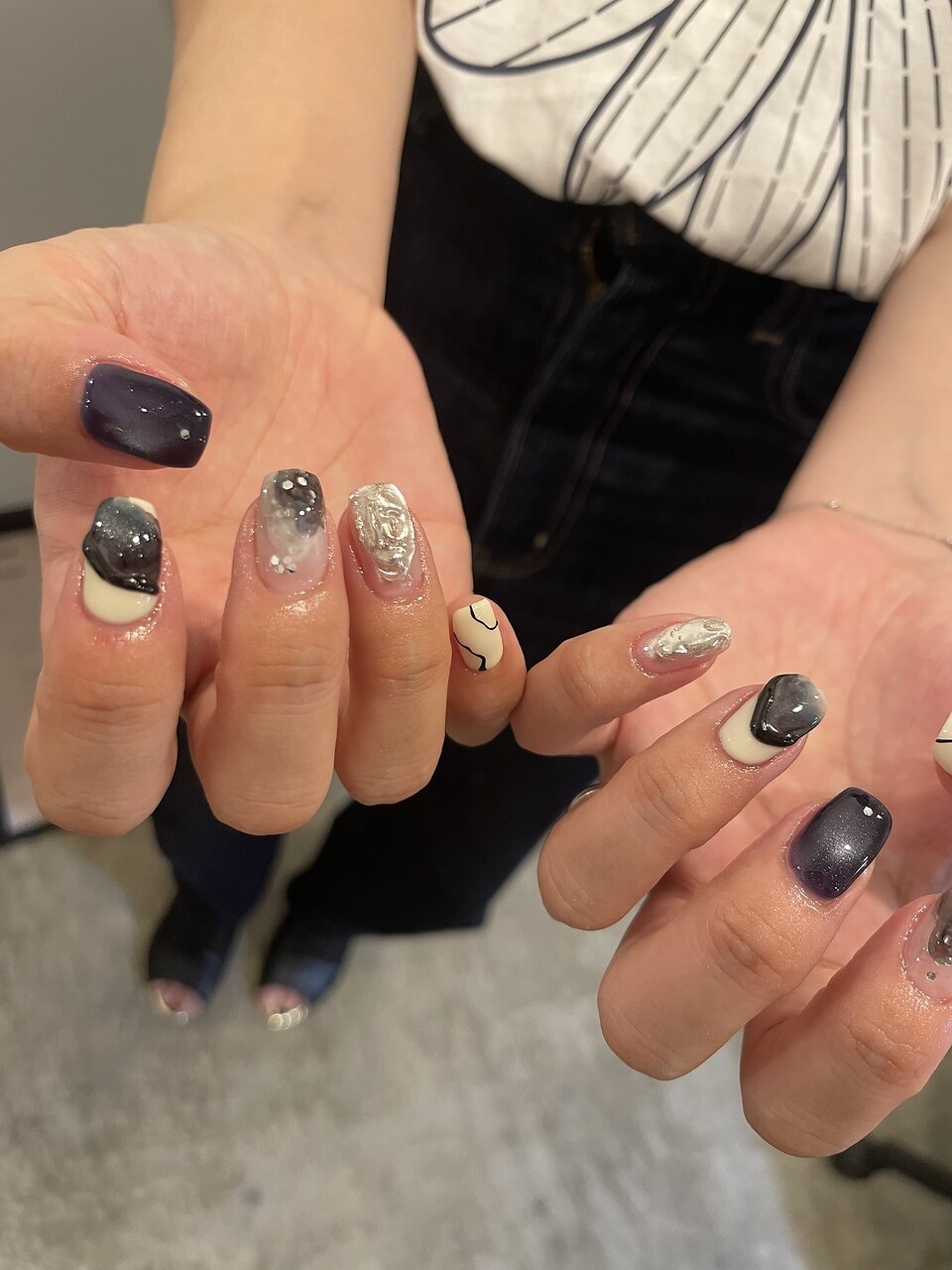 2025年-2026年冬トレンド】くすみピンクのネイルデザイン集｜人気順｜6