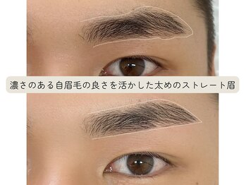 アミュー 恵比寿(AMUE)/メンズアイブロウスタイリング