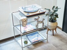 インテリア、音楽、香り。全てにこだわりが詰まった空間。