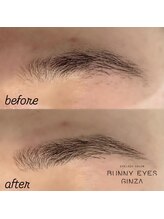 バニーアイズ 銀座店(Bunny eyes GINZA)/メンズアイブロウ