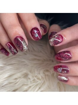 ルナ(LuNa)/ニュアンスネイル/天然石ネイル