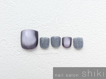 シキ 辻堂店(shiki)/FOOTニュアンスネイル ￥6800
