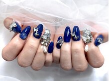 レディスペネイル メイニ 名駅東口(Redispe nail mei2)の雰囲気（華やかなパーツやカラーを豊富にご用意♪【長さだし/スカルプ】）