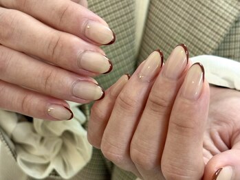 フィロンネイル 表参道店(filonnail)/秋フレンチ