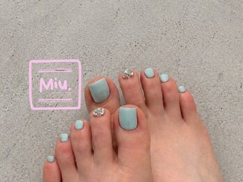 ミュー(Miu.)/#フットネイル