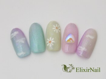 エリクサーネイル 池袋(Elixir Nail)/定額c やり放題/クーポン使用