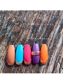 10月キャンペーンネイル