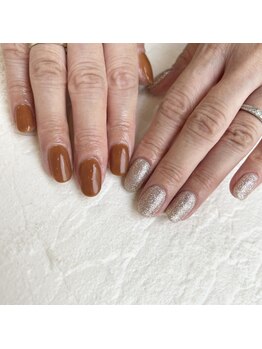 ワンカラーハンドネイル【岡山】