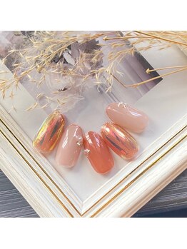 セプトネイル 函館店(SEPT NAIL)/４月大人かわいいサンプル6930円