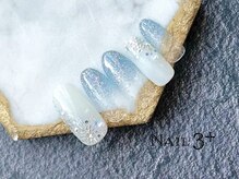 ネイルスリープラス(Nail 3+)/雪の結晶ネイル