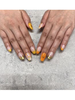 ネイルサロンファストネイルプラス 新宿店(FAST NAIL PLUS)/2025夏ネイル【フレンチネイル】