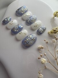 ブライダルオーダーネイルチップ