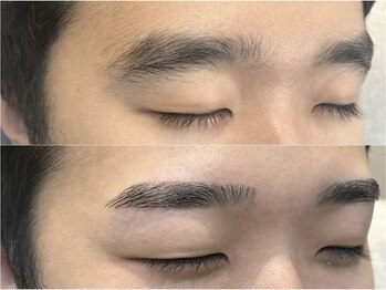 マスターアイブロウ ノース 立川北口店(MASTEREYEBROW NORTH)/メンズ眉WAXスタイリング