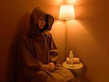 ナオコドットエス(NAWOCO.s)の写真/《温活！今大人気の"よもぎ蒸し"》冷えからくる女性の様々なお悩みを根本改善！癒されながら芯から温まる◎