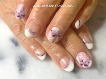 ネイルアトリエ フロラシオン/贅沢アートの褒められネイル43