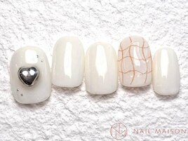 チェックハート手描き韓国¥6800
