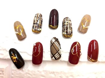 ネイルサロンアンドネイルスクールアートローズ 町田店(Art Rose)/大人ハートネイル