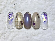 アヤ(AYA)/ツイードネイル