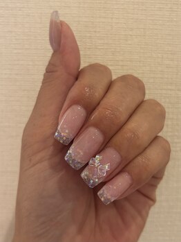 ハナ(Hana)の写真/6月限定メニュー　　スカルプ1カラー&フットジェル1カラーにストーンアート4本込み振り分け自由