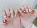 バレンタインネイル(担当/石井)